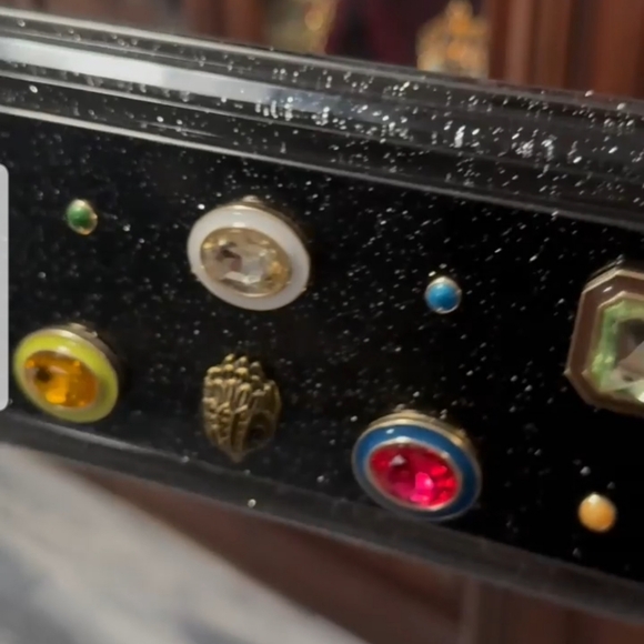 Elegant Black Embellished Shoulder Bag From KURT GEIGER!  NEW!!! - Picture 4 of 6